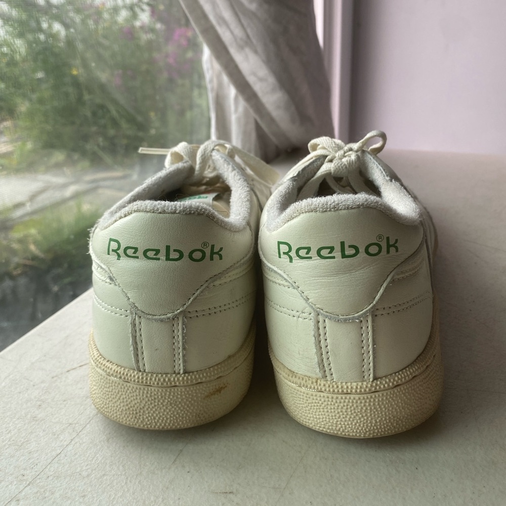 White Reeboks - Picture 2 of 3